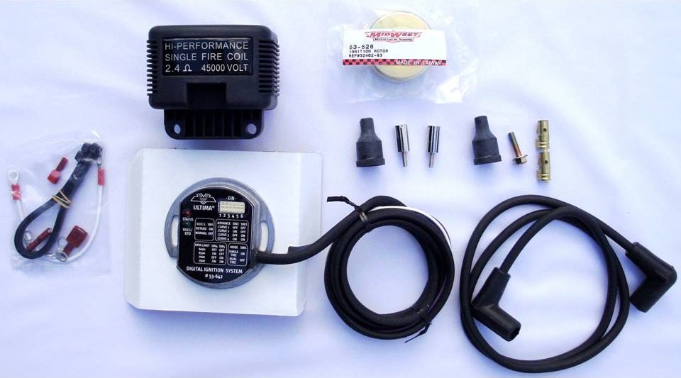 ULTIMA® Single Fire Programmable Ignition Kit, New, includes Coil